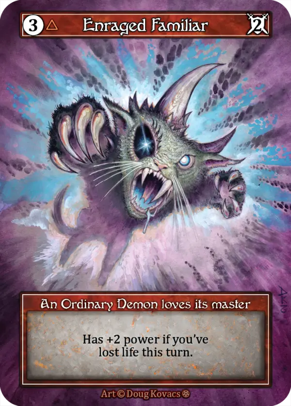 Enraged Familiar - Gothic (Foil)