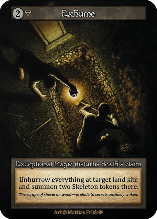 Exhume