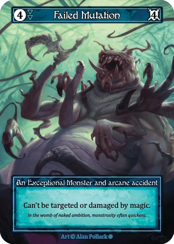 Failed Mutation - Gothic (Foil)