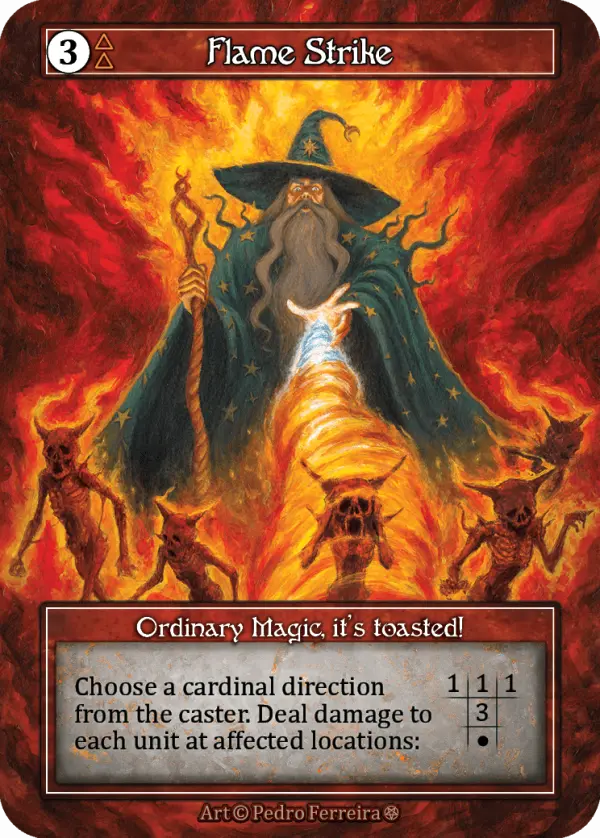 Flame Strike - Gothic (Foil)