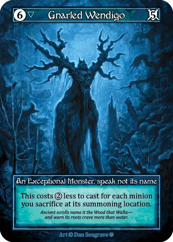 Gnarled Wendigo - Gothic (Foil)