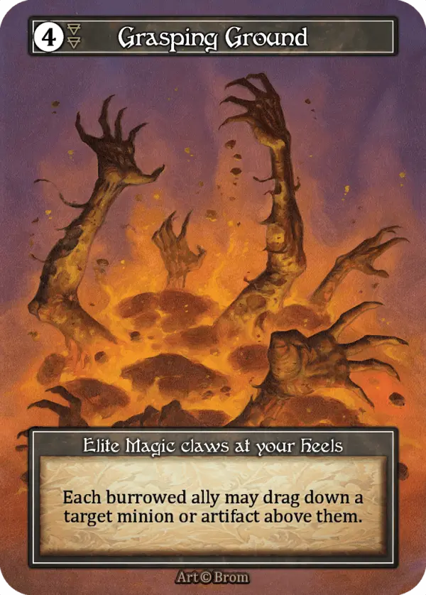 Grasping Ground - Gothic (Foil)