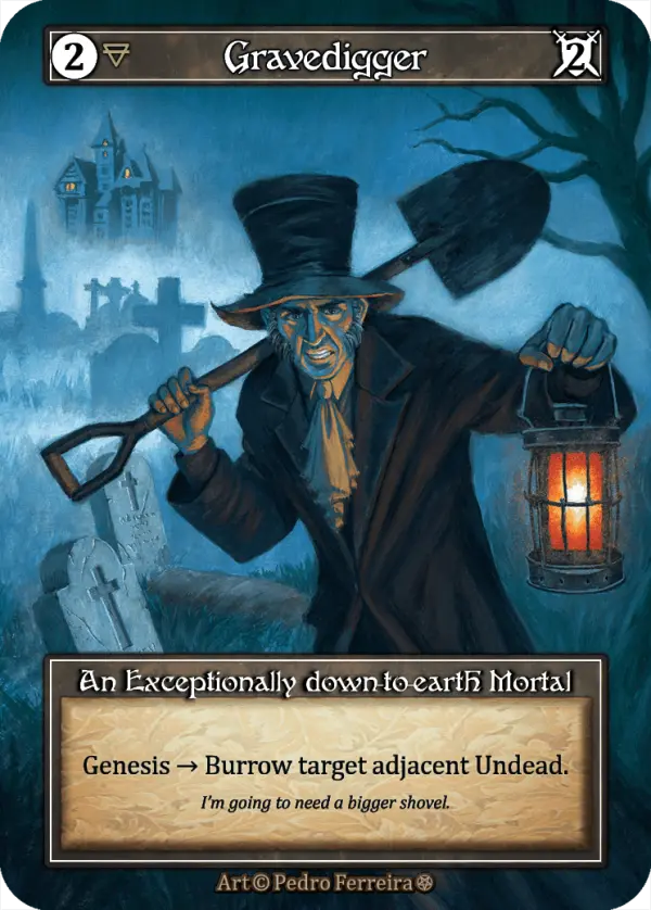 Gravedigger - Gothic (Foil)