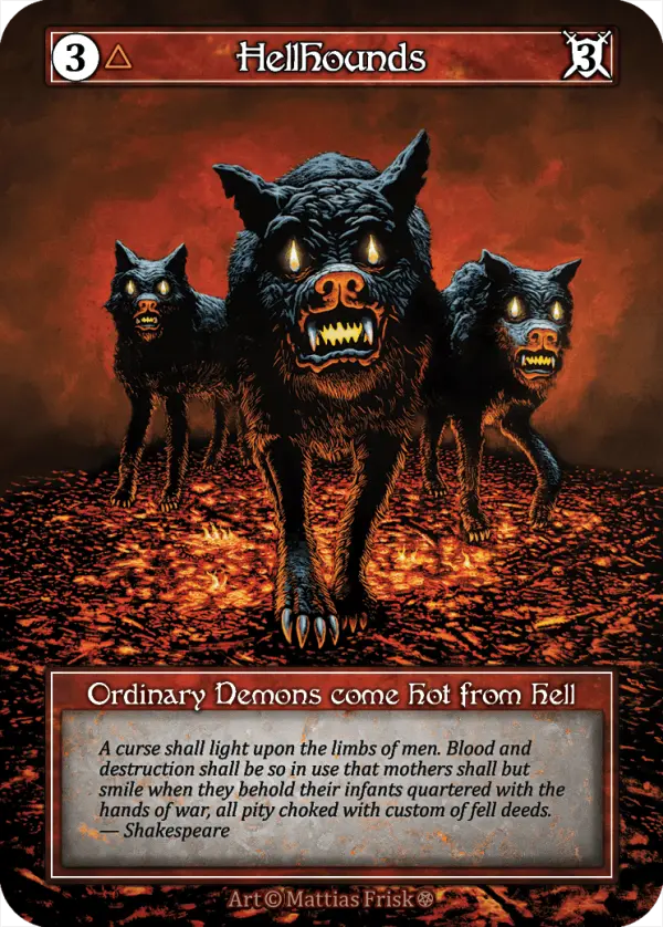 Hellhounds - Gothic (Foil)
