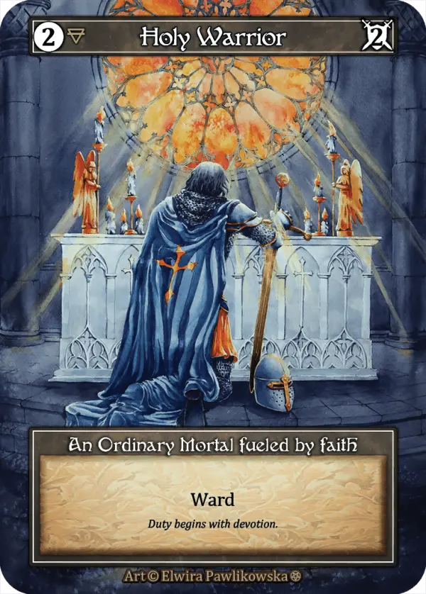 Holy Warrior - Gothic (Foil)