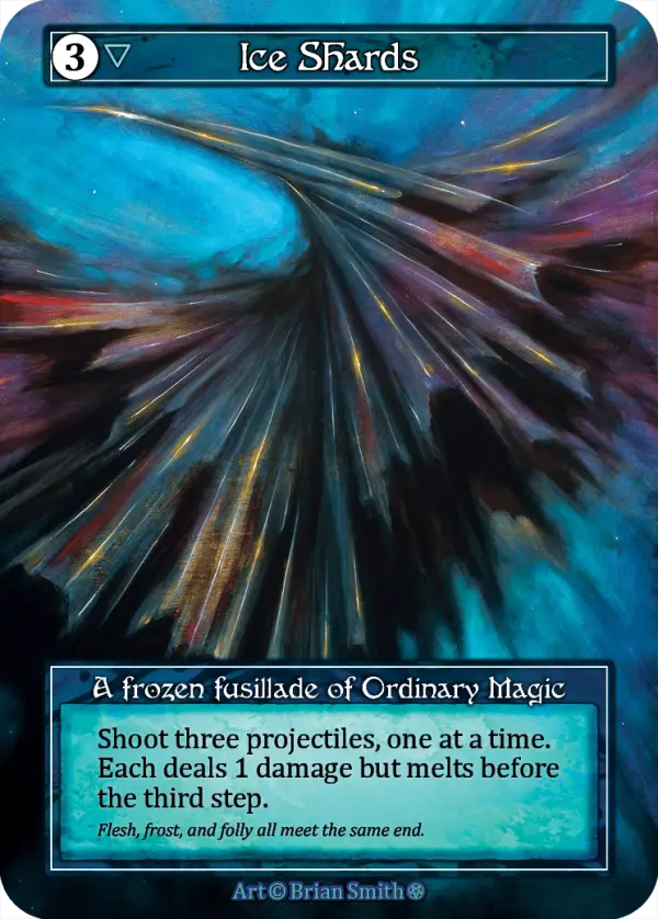 Ice Shards - Gothic (Foil)