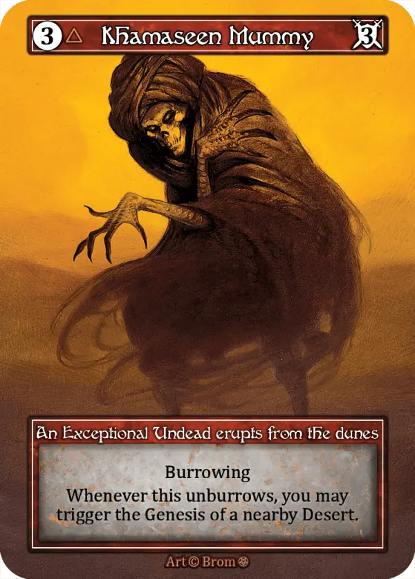 Khamaseen Mummy - Gothic (Foil)