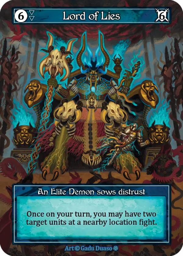 Lord of Lies - Gothic (Foil)