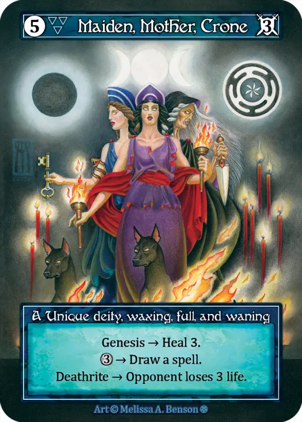 Maiden, Mother, Crone - Gothic (Foil)