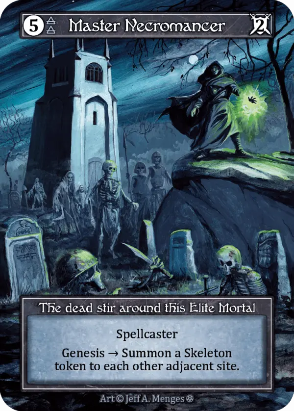 Master Necromancer - Gothic (Foil)