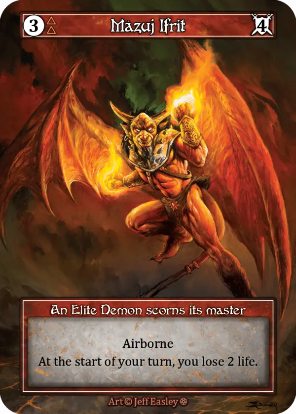 Màzuj Ifrit - Gothic (Foil)