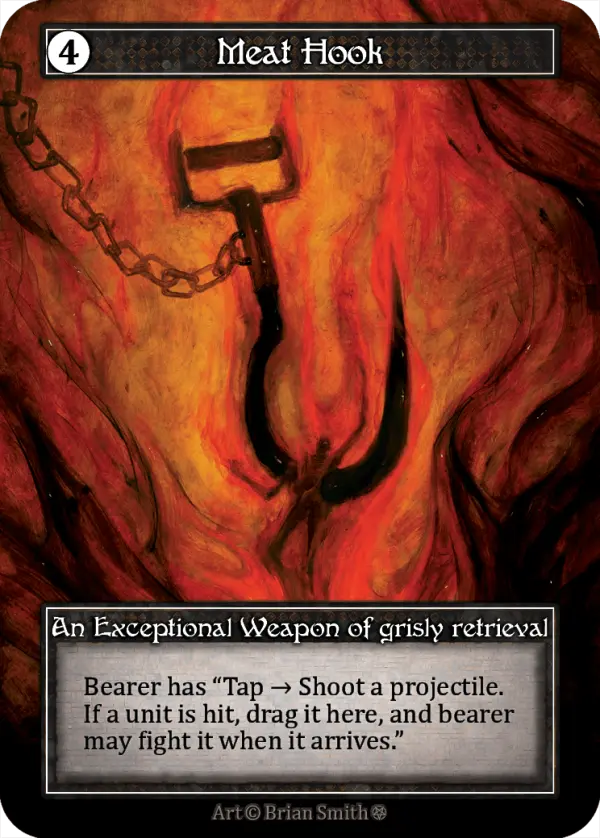Meat Hook - Gothic (Foil)