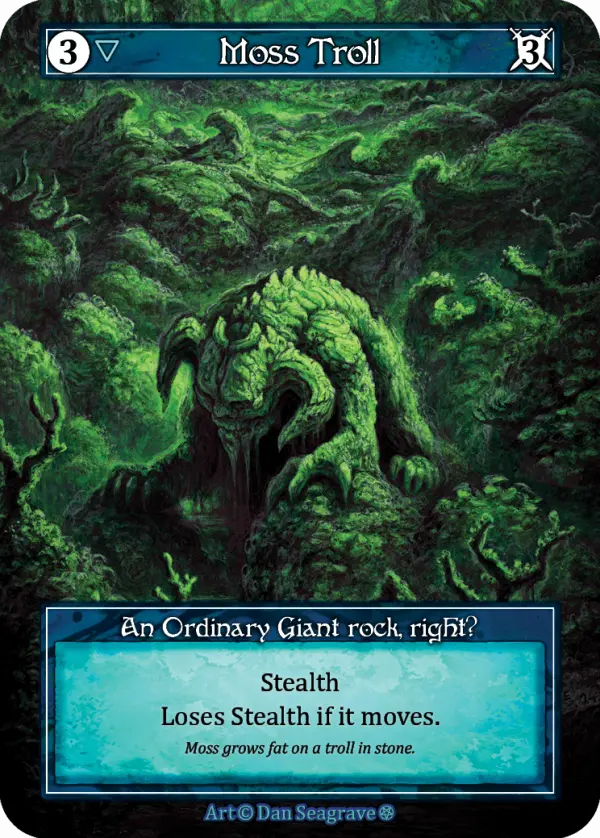 Moss Troll - Gothic (Foil)