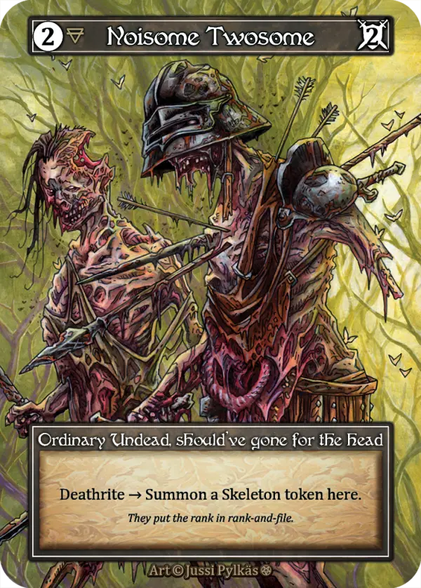 Noisome Twosome - Gothic (Foil)