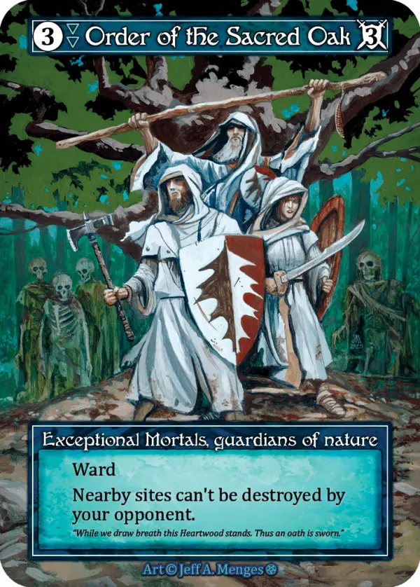 Order of the Sacred Oak - Gothic (Foil)