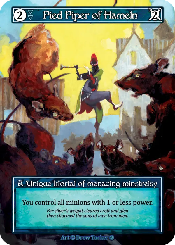 Pied Piper of Hameln - Gothic (Foil)