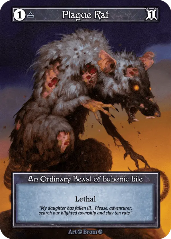 Plague Rat - Gothic (Foil)