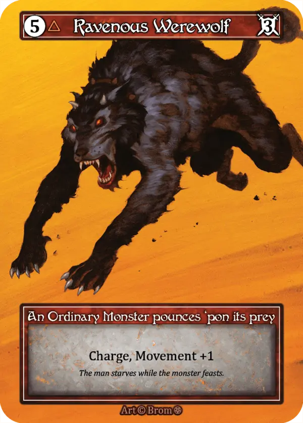 Ravenous Werewolf - Gothic (Foil)