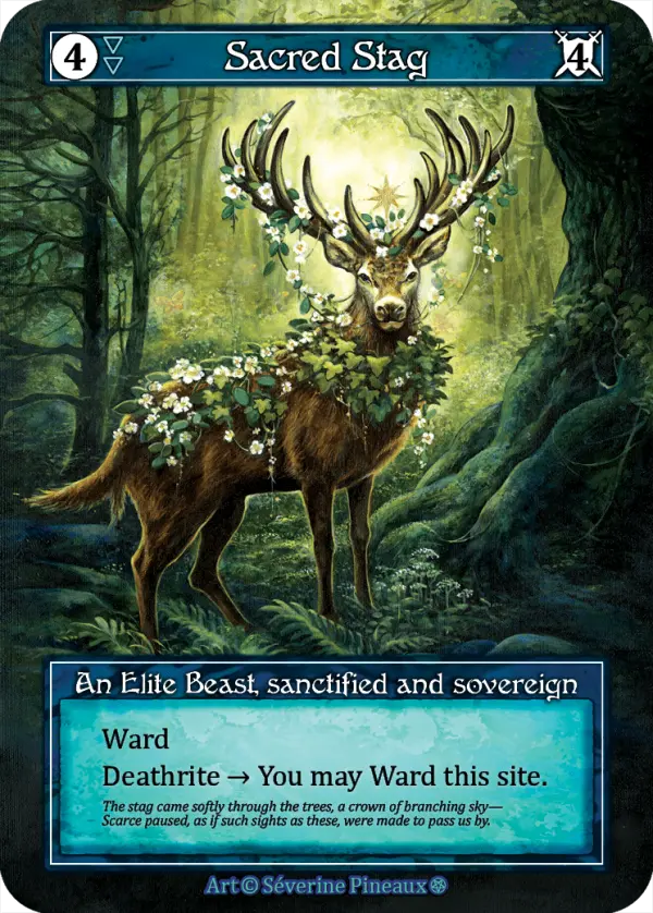 Sacred Stag - Gothic (Foil)