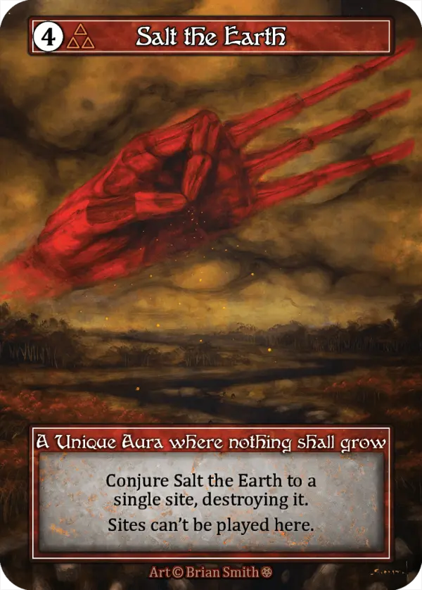 Salt the Earth - Gothic (Foil)