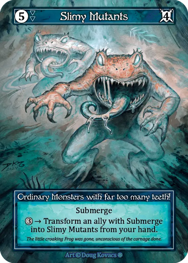 Slimy Mutants - Gothic (Foil)