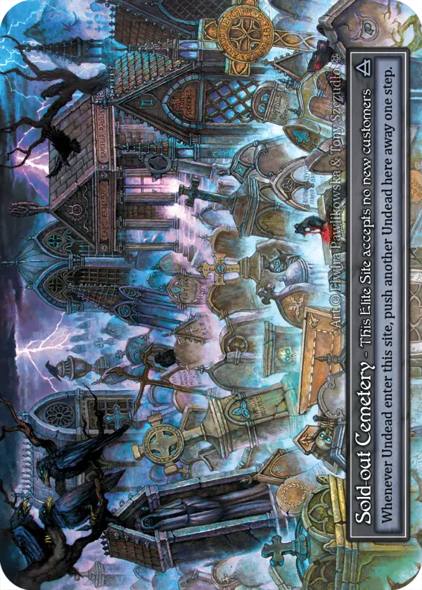 Sold-out Cemetery - Gothic (Foil)