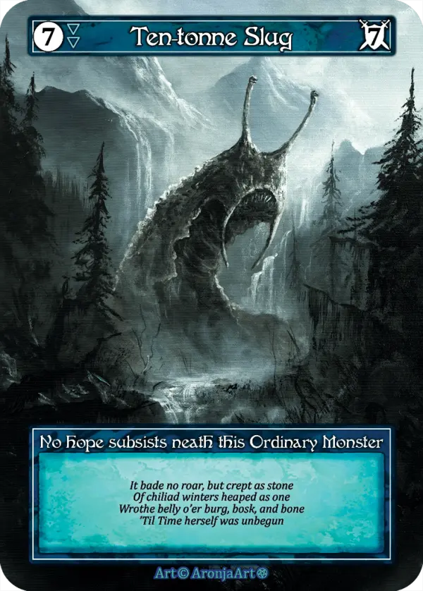 Ten-tonne Slug - Gothic (Foil)
