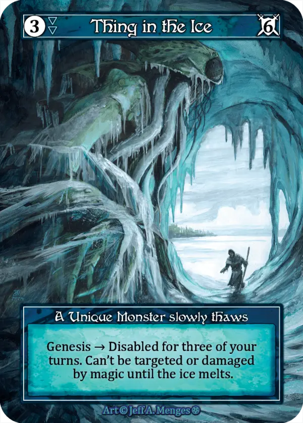 Thing in the Ice - Gothic (Foil)