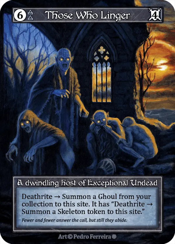 Those Who Linger - Gothic (Foil)