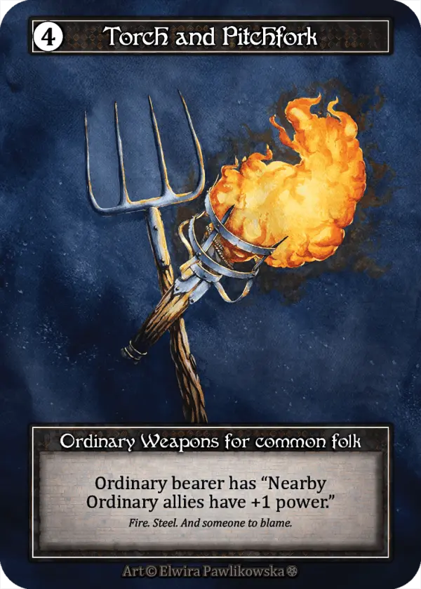 Torch and Pitchfork - Gothic (Foil)