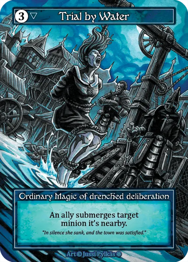Trial by Water - Gothic (Foil)
