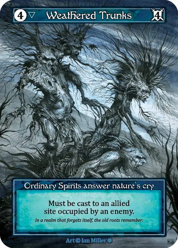 Weathered Trunks - Gothic (Foil)