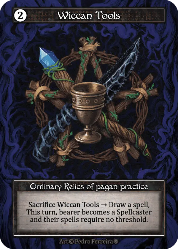 Wiccan Tools - Gothic (Foil)
