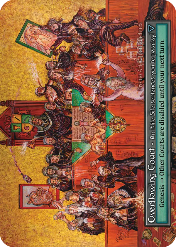 Overflowing Court - Promotional (Foil)